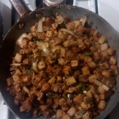 A picture of Fried Herb Potatoes.