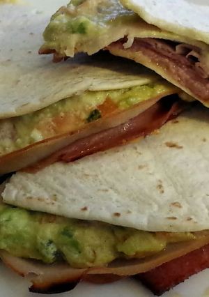 A picture of Baked Club Wrap.