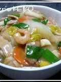 Chop Suey Rice Bowls with Lots of Vegetables
