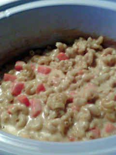 A picture of Slow Cooker Mac and Cheese.