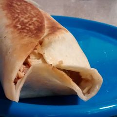 A picture of Dorito burrito.