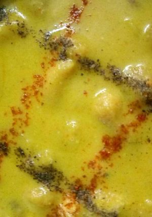 A picture of Punjabi kadi.