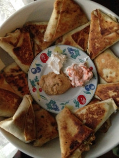 A picture of Homemade Samosas (Lazy Version).