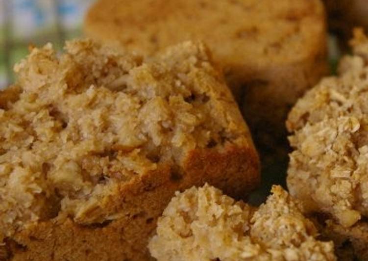 Steps to Make Award-winning Wheat Bran Oatmeal Muffins (Macrobiotic)