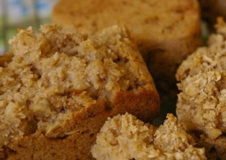 How to Prepare Super Quick Homemade Wheat Bran Oatmeal Muffins (Macrobiotic)