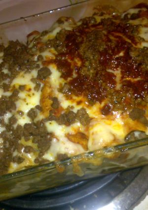 A picture of Enchiladas.