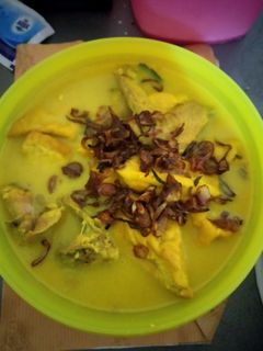 Foto resep Sayur kuning tahu + ayam