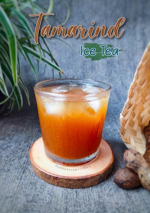 Foto resep Tamarind Ice Tea (Es Teh Gula Asam)