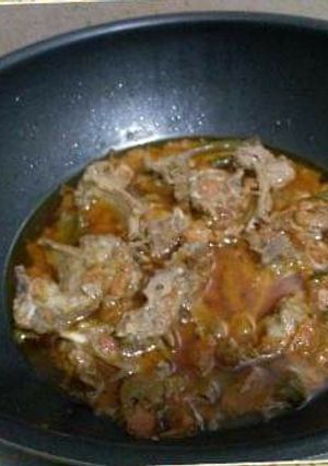 A picture of Afghani Karahi.
