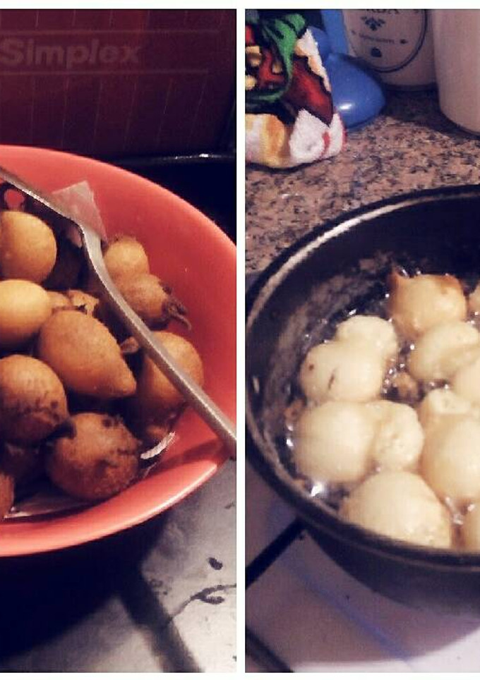 Una foto de Buñuelos de manzana!!