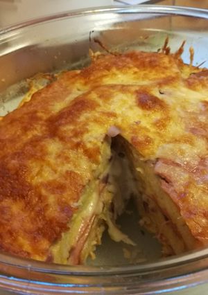 Rakott bundás kenyér recept fotója