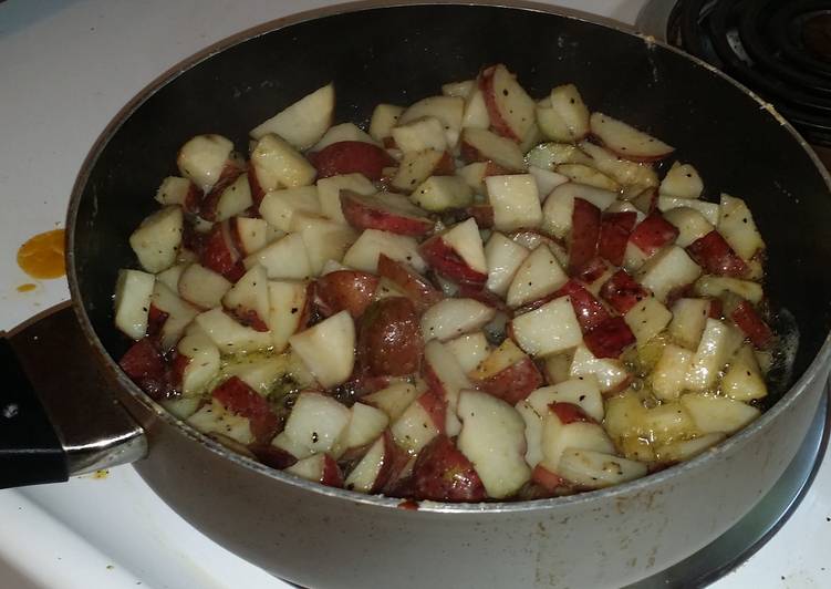 Recipe of Ultimate Fried red potatoes