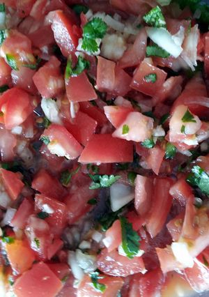 A picture of Easy Garden Fresh Salsa.
