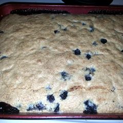 Blueberry cobbler A picture of Blueberry cobbler.