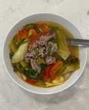 Canh thịt bò cải chua