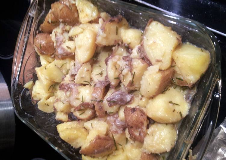 Easiest Way to Make Homemade Honey Rosemary Potatoes!