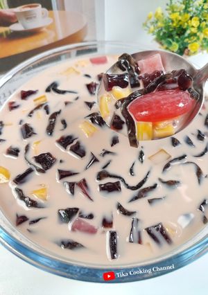 Foto resep Es Buah Jelly Kurma