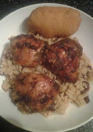 A picture of Jerk Chicken.