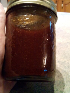 A picture of Maple balsamic vinaigrette/marinade.