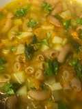 Sopa de pasta colombiana