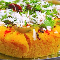 Khaman Dhokla A picture of Khaman Dhokla.