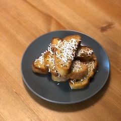 A picture of Grilled Leftover Bread You Will Love.