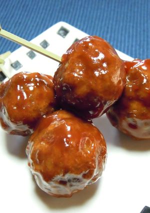 A picture of Easy Meatballs in Sweet and Sour Sauce.