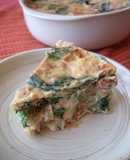 Crustless Quiche With Lots of Vegetables