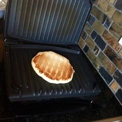 A picture of Fluffy George Foreman Pancakes.