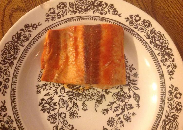 Monday Fresh Spicy Glazed Salmon