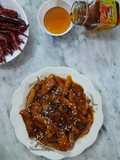 হানি গার্লিক চিলি পটেটো (Honey garlic chilli pateto recipe in Be