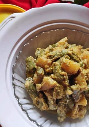 ধুঁধুল পোস্ত ( dhundul posto recipe in Bengali রেসিপির প্রধান ছবি