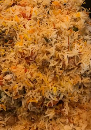 A picture of Special Dum Biryani😊😊 #CookPadApp #Rice_Competition.