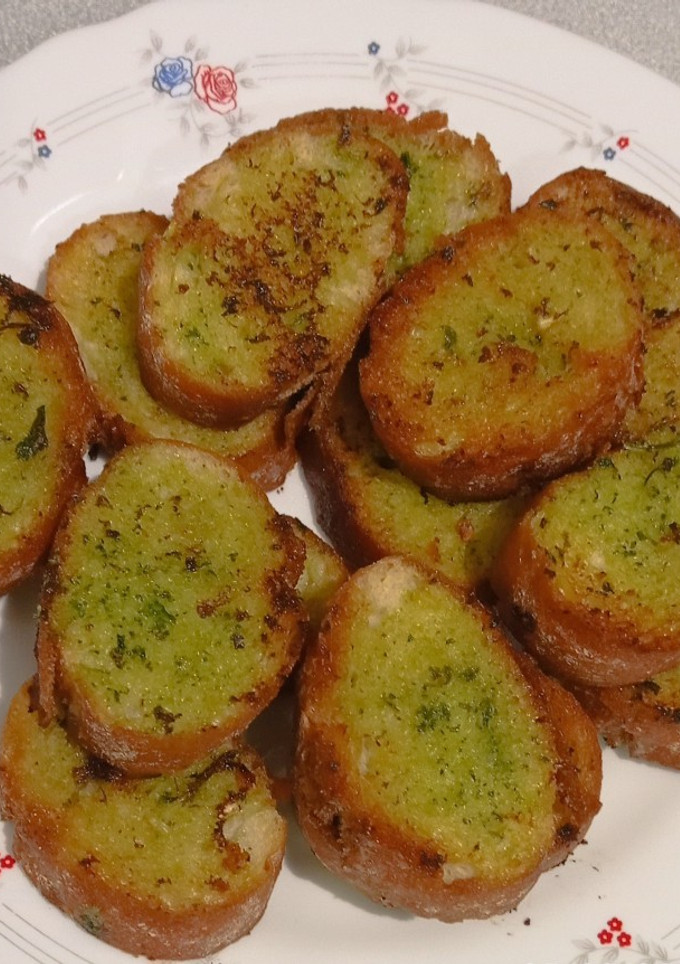 Una foto de Pan de ajo
