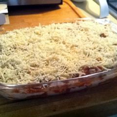 A picture of Mom's Lasagna.