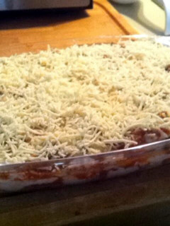 A picture of Mom's Lasagna.