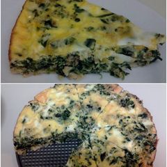 A picture of Fratta for da heart (spinach and turkey).