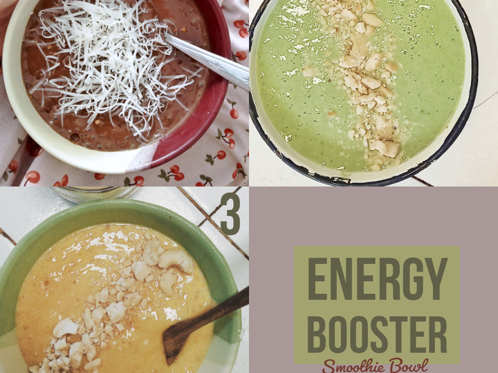 Resep Energy Booster Smoothie Bowl Anti Gagal