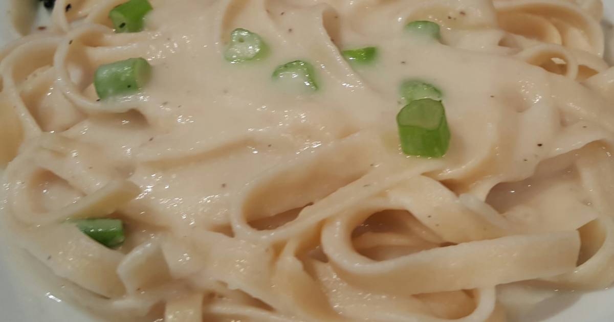 Skinny lactose free Alfredo Sauce Recipe by masterchefBilly Cookpad