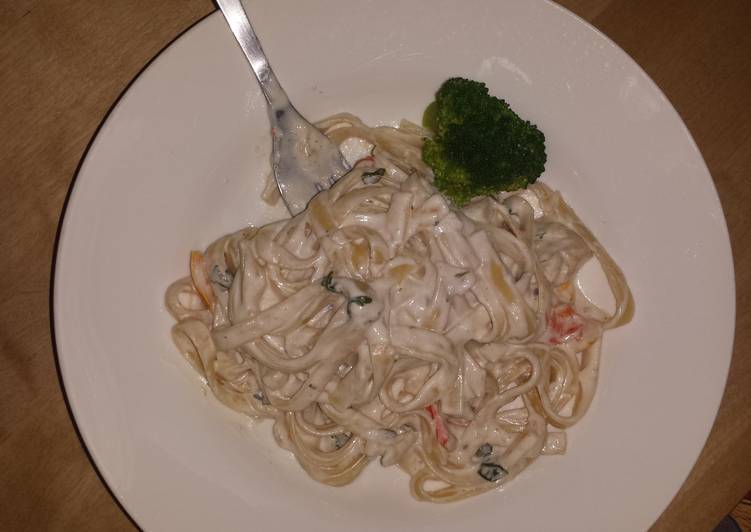 Recipe of Super Quick Homemade fettuccine