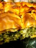 Spanakopita with Fresh Green Onions