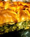 Spanakopita with Fresh Green Onions
