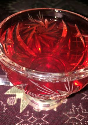 عکسی از دستور چای آلبالو