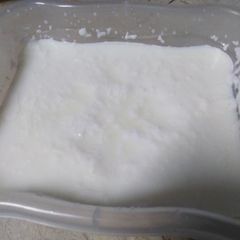 A picture of Homemade Dahi (yogurt).