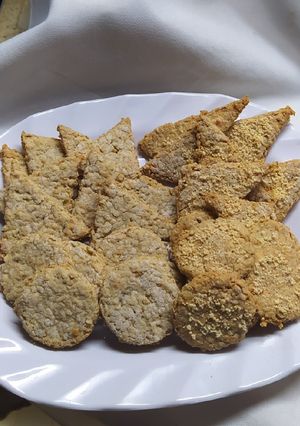 Una foto de Galletas de Avena y Queso