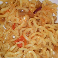 A picture of Masala maggi.