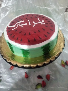 عکسی از دستور کیک شب یلدا