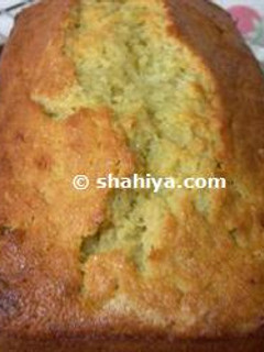 صورة لوصفة طريقة عمل كيكة الموز
