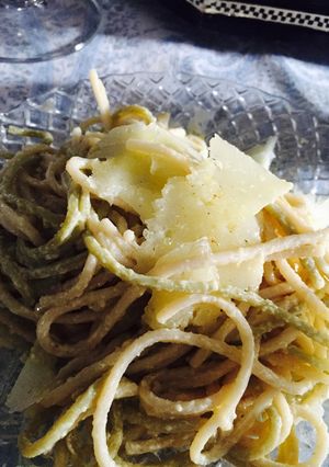 A picture of Manchego Et Dijonaisse Spaghetti.