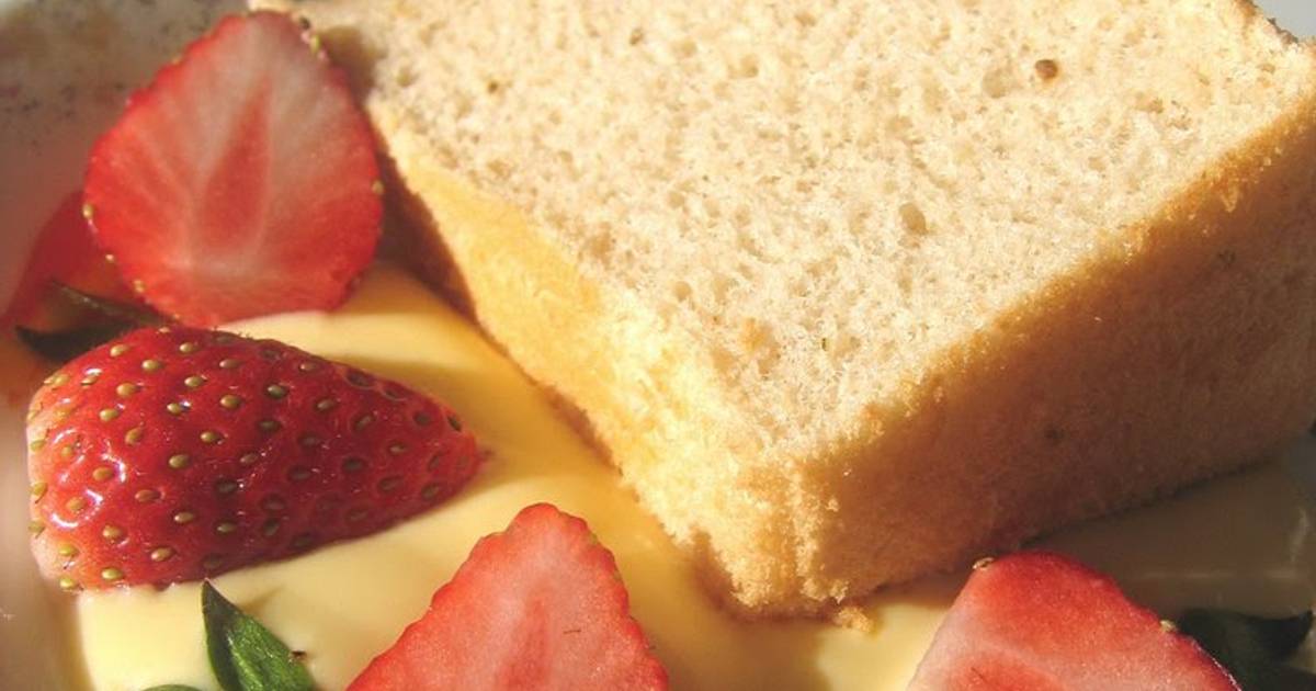 Fresh Strawberry Chiffon Cake Recipe by cookpad.japan Cookpad